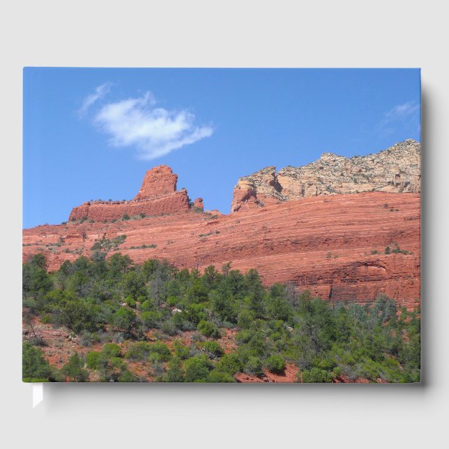 Steamboat Rock in Sedona Arizona Photography Guest Book (Front)