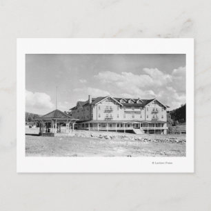 Steamboat Springs, CO Lodge and Cabins Photograp Postcard