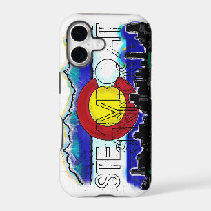Steamboat Springs Colorado artistic iphone 5 case