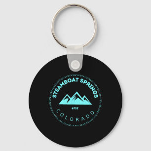 Steamboat Springs Colorado Elevated Co Mountain To Key Ring