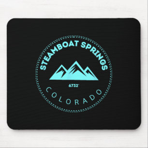 Steamboat Springs Colorado Elevated Co Mountain To Mouse Pad