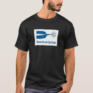 Steamboat Springs Colorado Flag T-Shirt