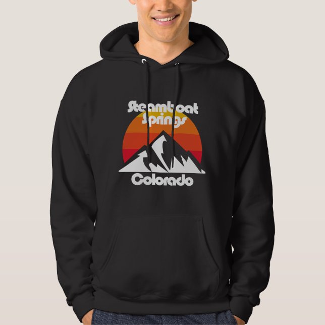 Steamboat Springs,Colorado Hoodie (Front)