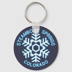 Steamboat Springs, Colorado Key Ring