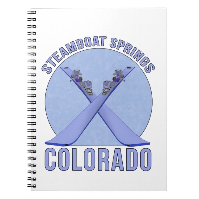 Steamboat Springs, Colorado Notebook (Front)