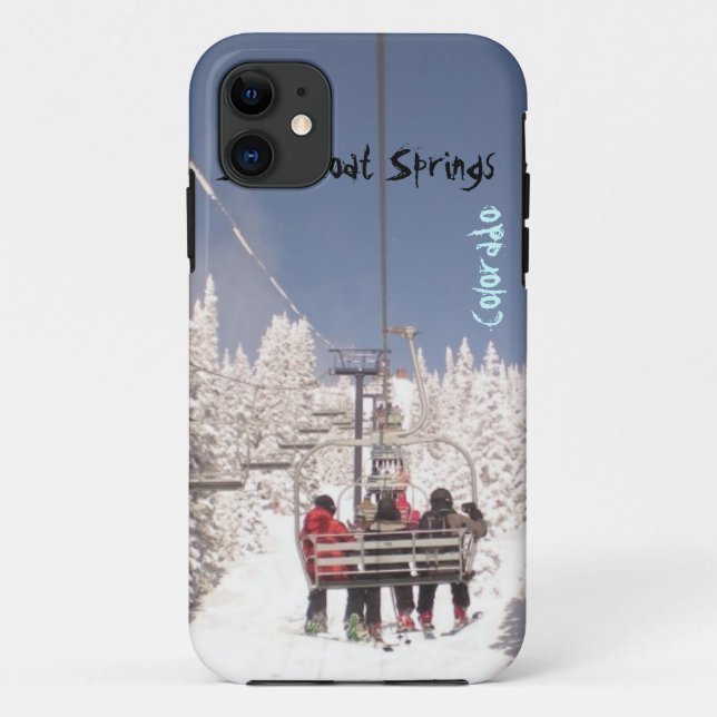 Steamboat Springs Colorado ski run iphone 5 case (Back)