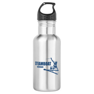 Steamboat Springs Colorado Skier 532 Ml Water Bottle