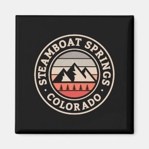 Steamboat Springs Colorado Skiing Snowboarding Lod Magnet