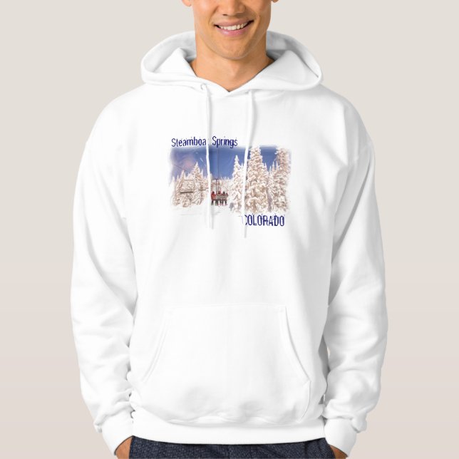 Steamboat Springs hoodie (Front)