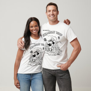 Steamboat Willie Comic Book T-Shirt
