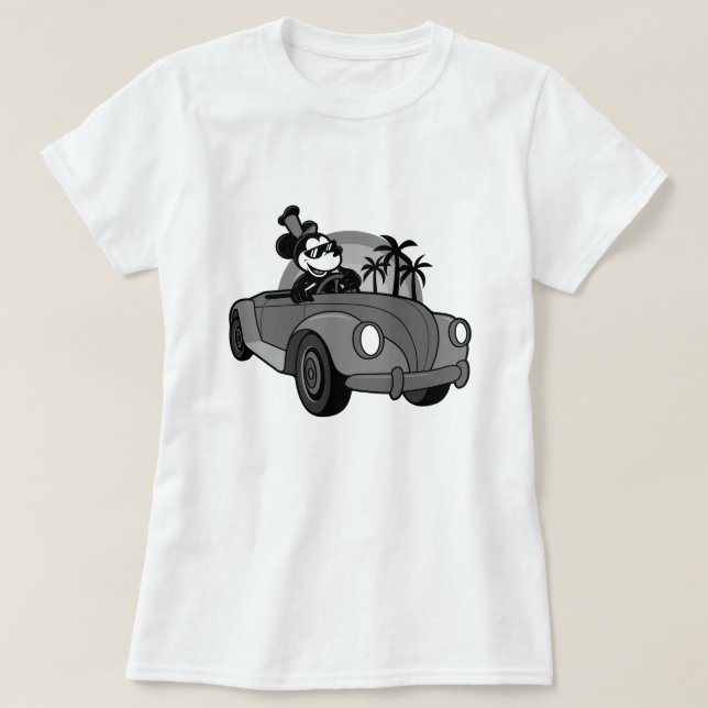 Steamboat Willie Customisable Add Your Own Phrase T-Shirt (Design Front)