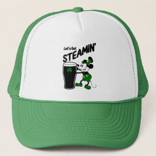 Steamboat Willie Let's Get Steaming Trucker Hat