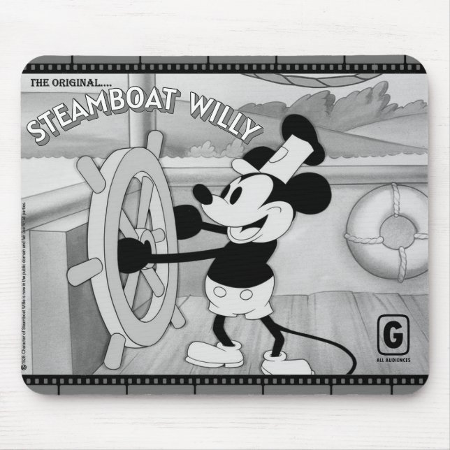Steamboat Willie Mousepad (Front)