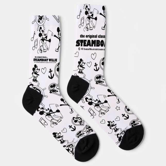 Steamboat Willie Socks  (Right)