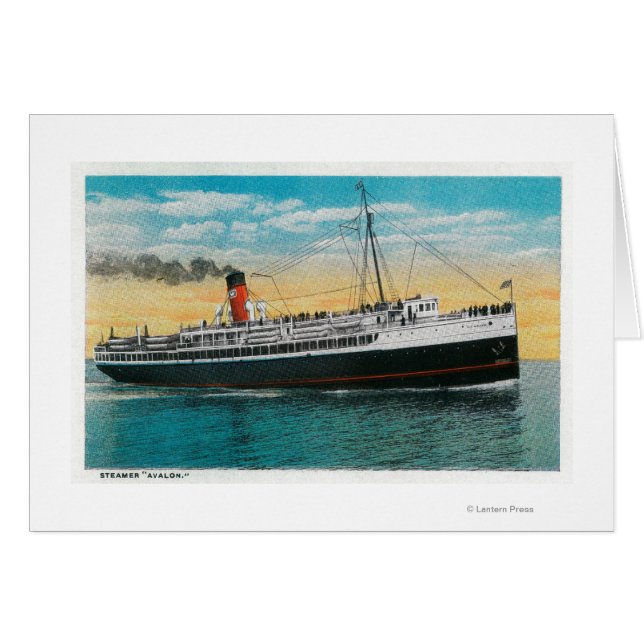 Steamer "Avalon" at Santa Catalina Island (Front Horizontal)