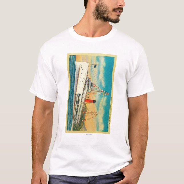 Steamer "Catalina" at Santa Catalina Island T-Shirt (Front)