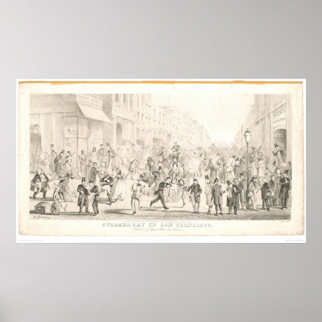 Steamer Day in SF (1164A) Poster (Front)