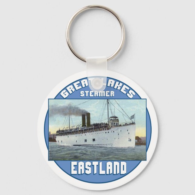 Steamer Eastland Key Ring (Front)