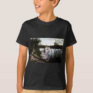 Steamer on River Saskatchewan, Edmonton, Alta. T-Shirt