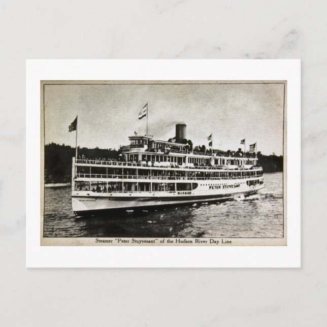 Steamer Peter Stuyvesant - Vintage Postcard (Front)