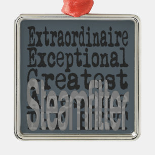 Steamfitter Extraordinaire Metal Tree Decoration