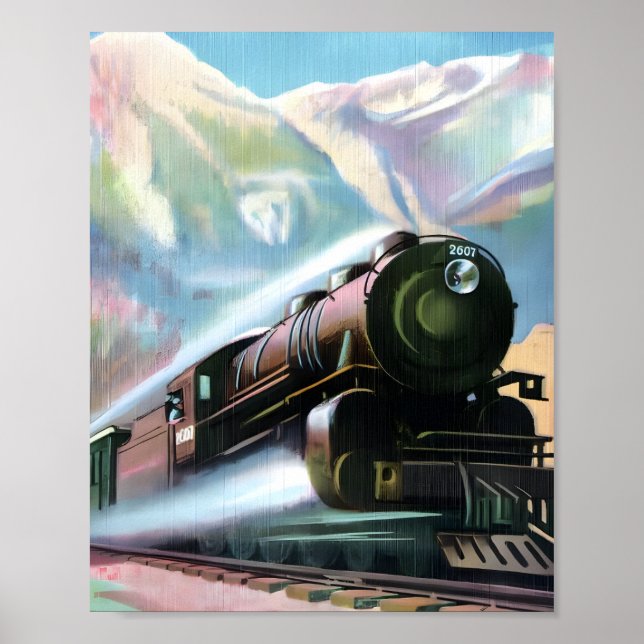 Steaming Full Speed Ahead Poster (Front)