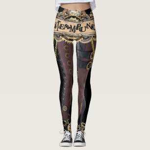 Steamplunk design leggings