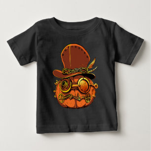 Steampumpkin Victorian Halloween Collection Baby T-Shirt