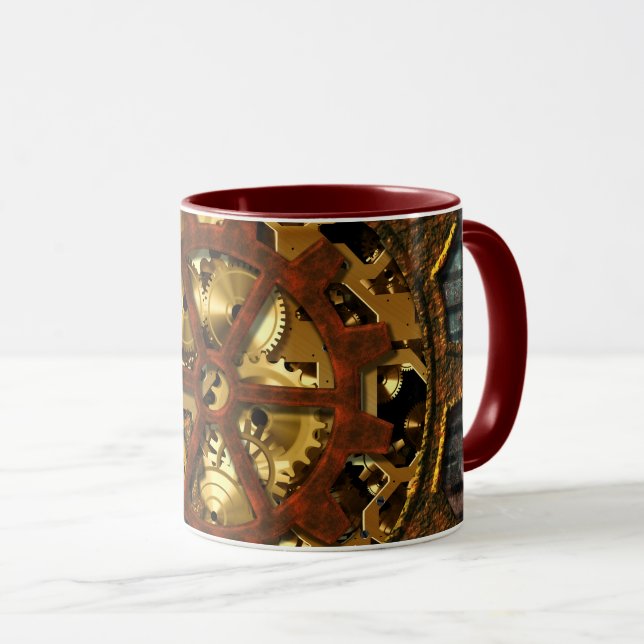 Steampunk 11 Mug (Front Right)