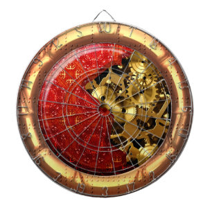 Steampunk 12 Dartboard Options