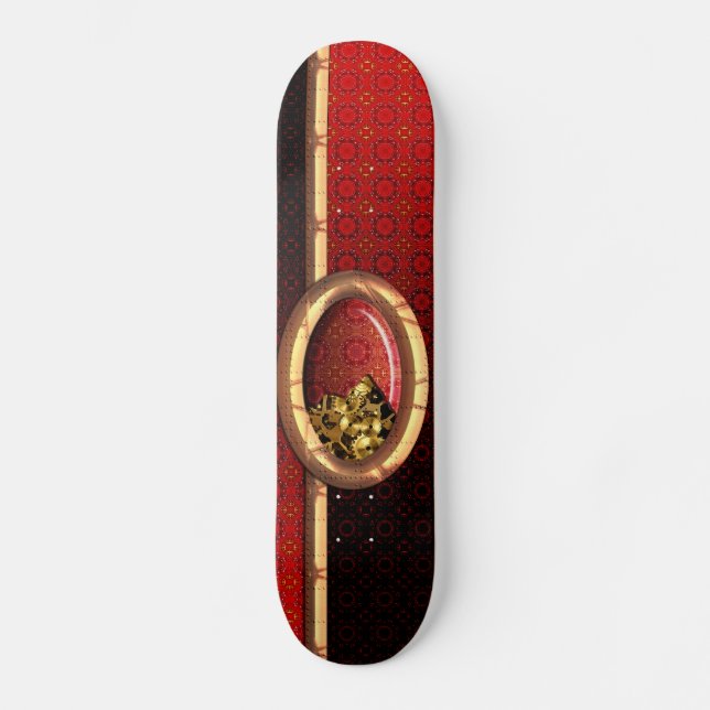 Steampunk 12 Skateboard (Front)