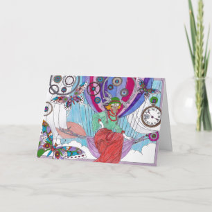 Steampunk 19 - Hello Card