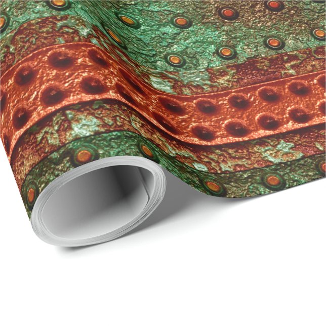 Steampunk 1A Colour Options Wrapping Paper (Roll Corner)