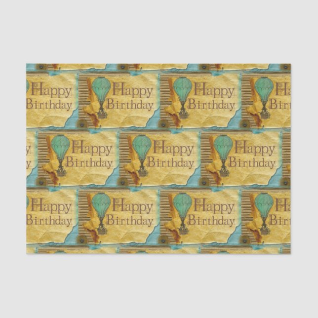 Steampunk 20A-B Options Tissue Paper (Front)