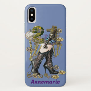 Steampunk 21st birthday gift iPhone x case