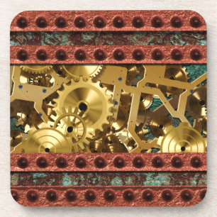 Steampunk 4 Coaster