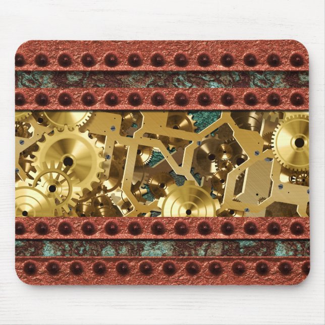 Steampunk 4 Mousepad (Front)