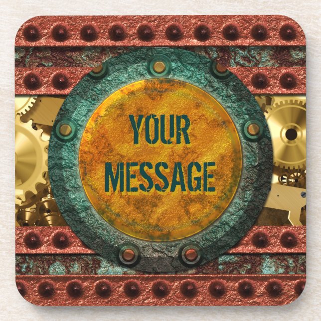 Steampunk 4A Coaster (Front)