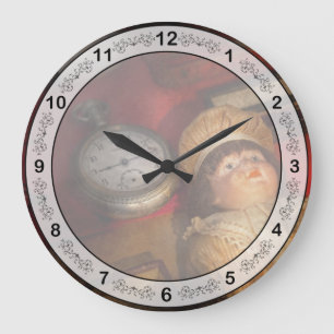 Steampunk - 9-14 large clock
