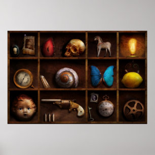 Steampunk - A box of curiosities Poster