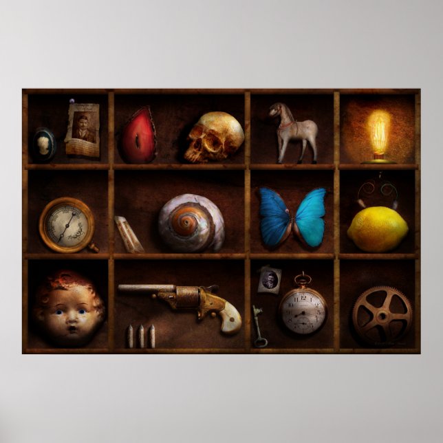 Steampunk - A box of curiosities Poster (Front)