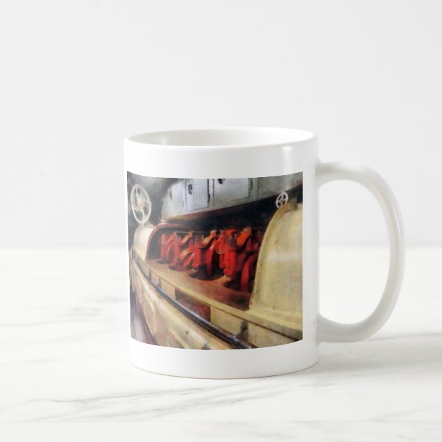 Steampunk - After Engine Room in Submarine Coffee Mug (Right)