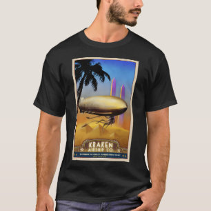Steampunk Airship Pharaoh'S Glory T-Shirt