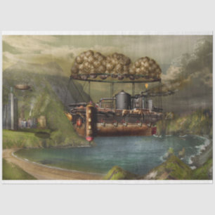 Steampunk - Airship - The original Noah's Ark Tissue Paper