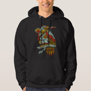 Steampunk American Eagle Bird  Birder Fantasy Read Hoodie