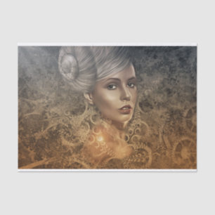 Steampunk Angel Tissue Paper