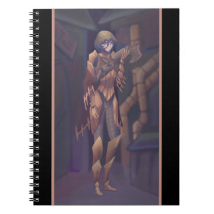 Steampunk Anime Girl Notebook
