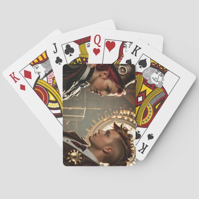 Steampunk art Cards (Back)