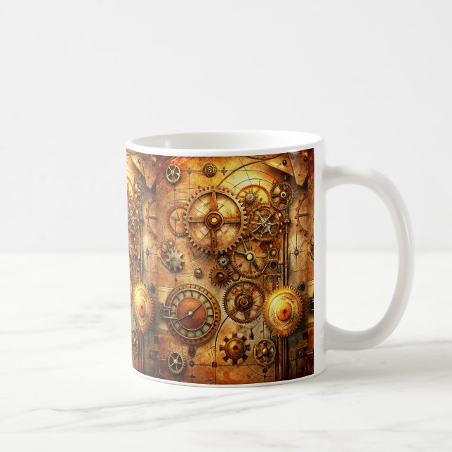 Steampunk Art Coffee Mug (Right)
