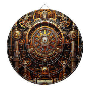 Steampunk Art Dartboard
